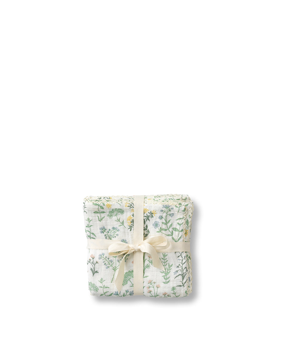 Chiffons en mousseline Mio, fleurs d'été