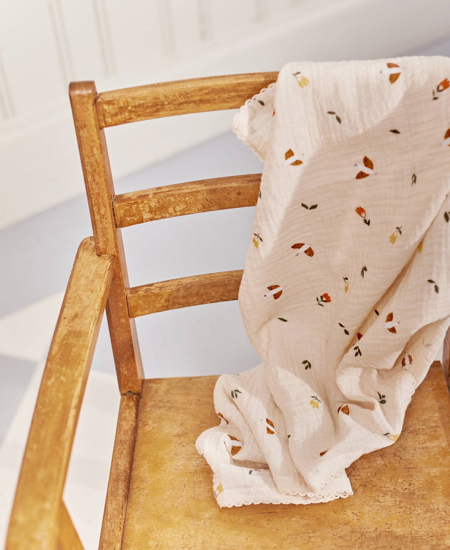 Chiffons en mousseline Mio, Oiseaux chanteurs