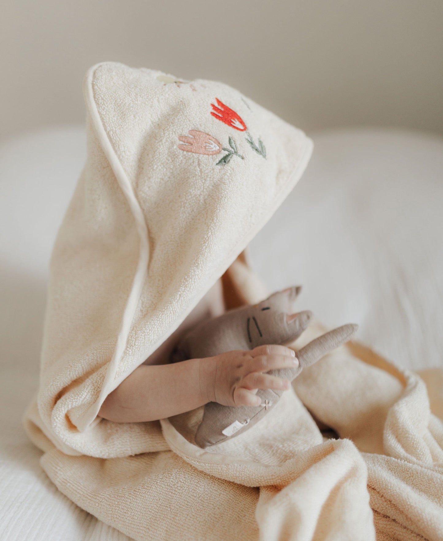 Serviette de bain pour bébé Petal, Harmony