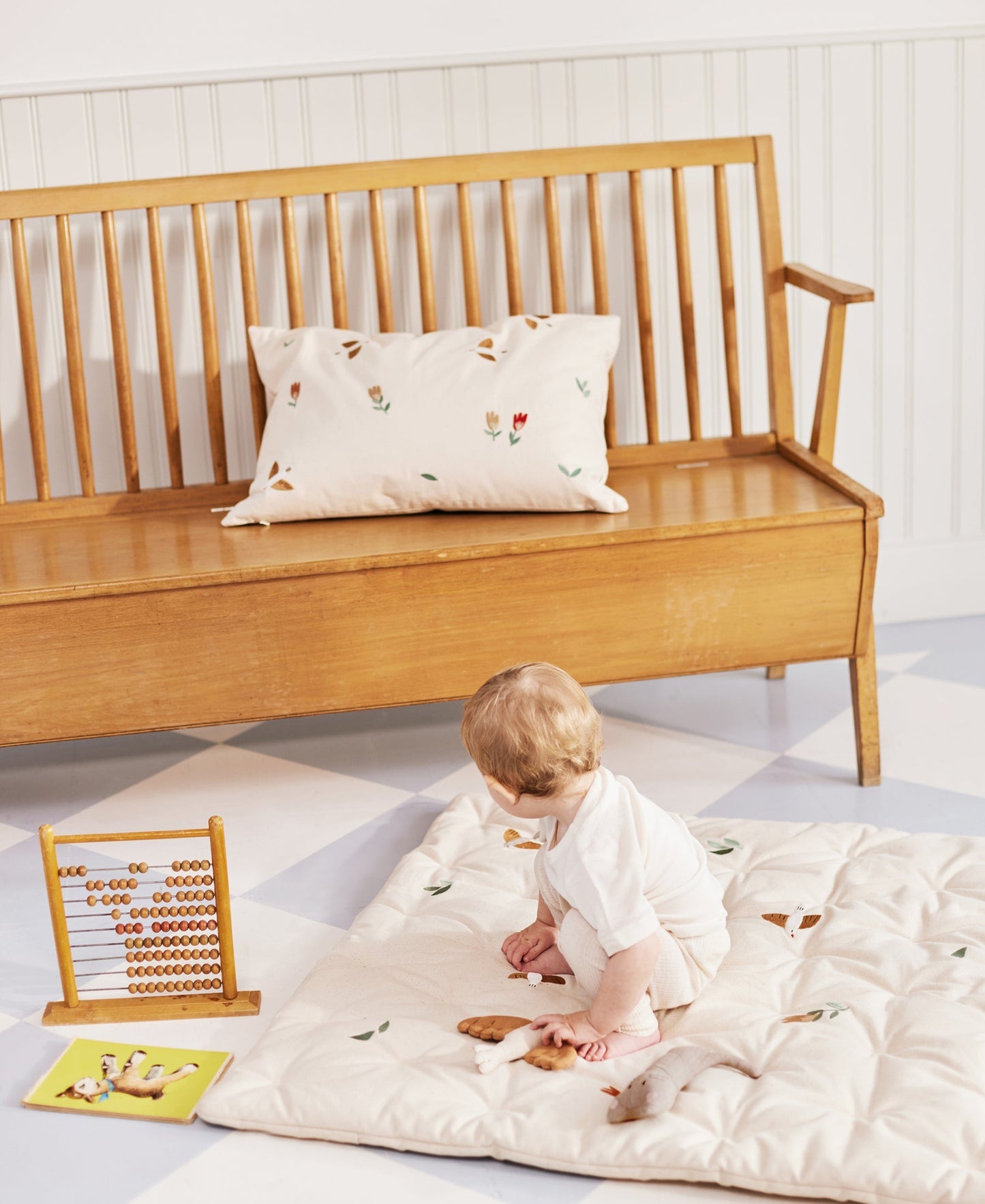 Matelas de jeu Meri, oiseaux chanteurs