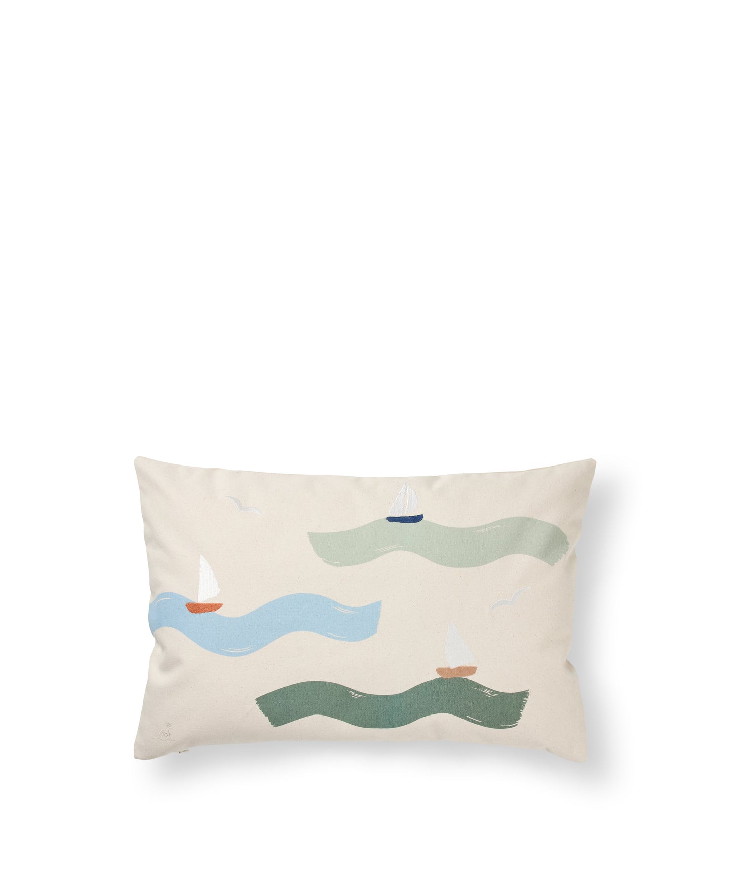 Coussin Cinna, grosses vagues