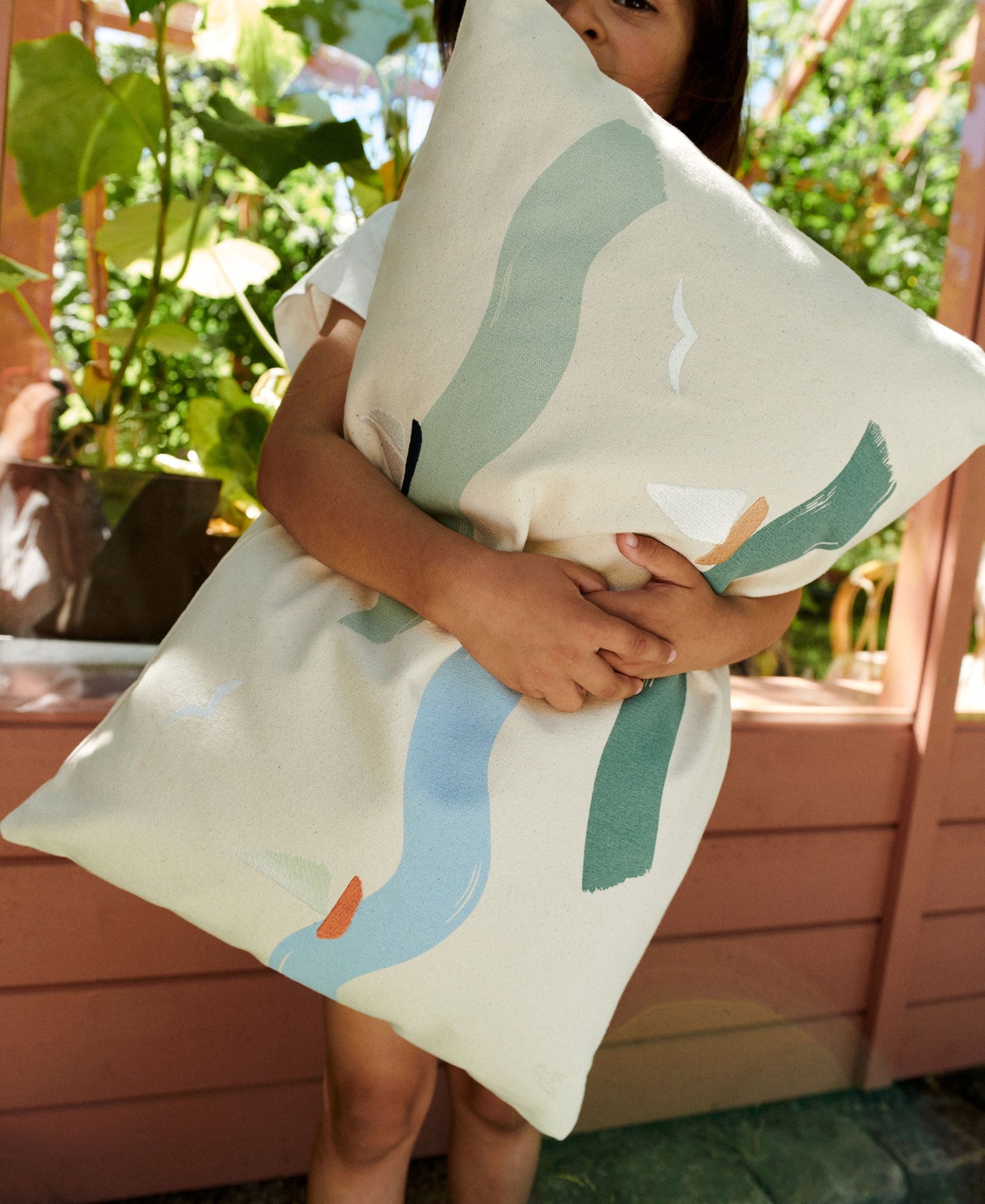 Coussin Cinna, grosses vagues