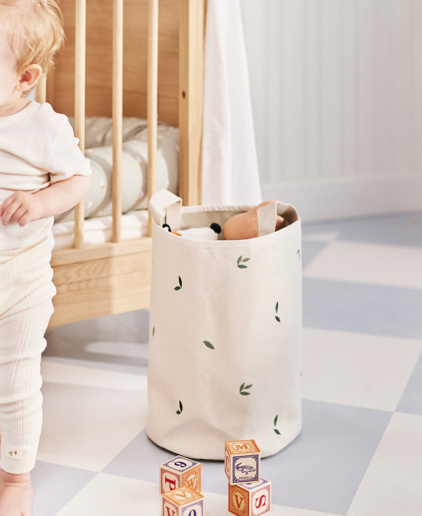 Panier de rangement Brise, feuilles
