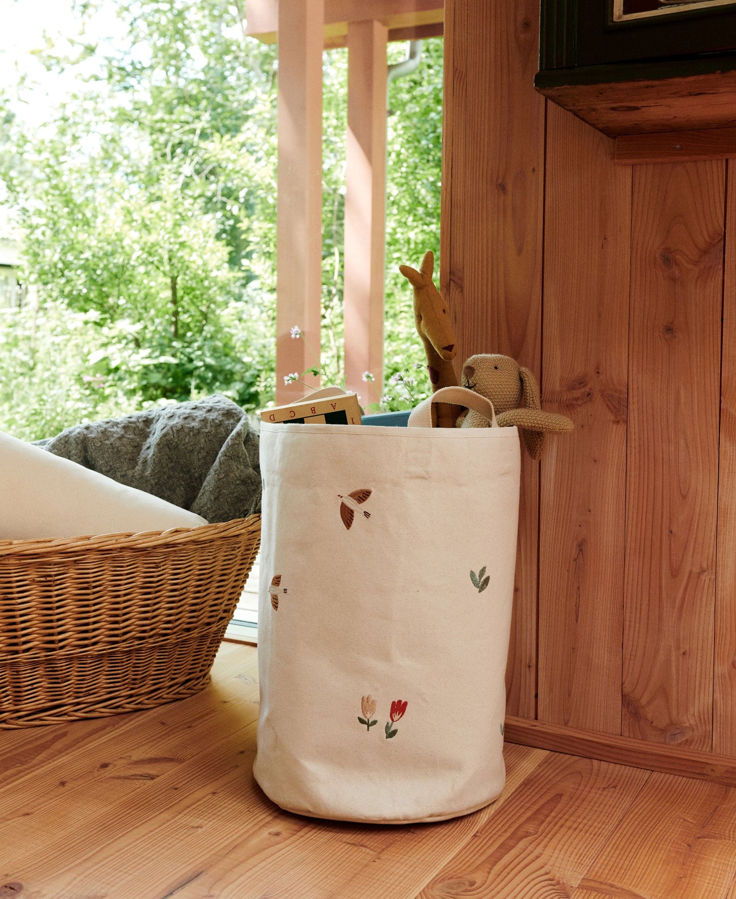 Panier de rangement Brise, Oiseaux chanteurs
