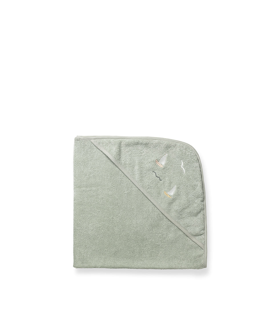 Serviette de bain pour bébé Petal, voiliers