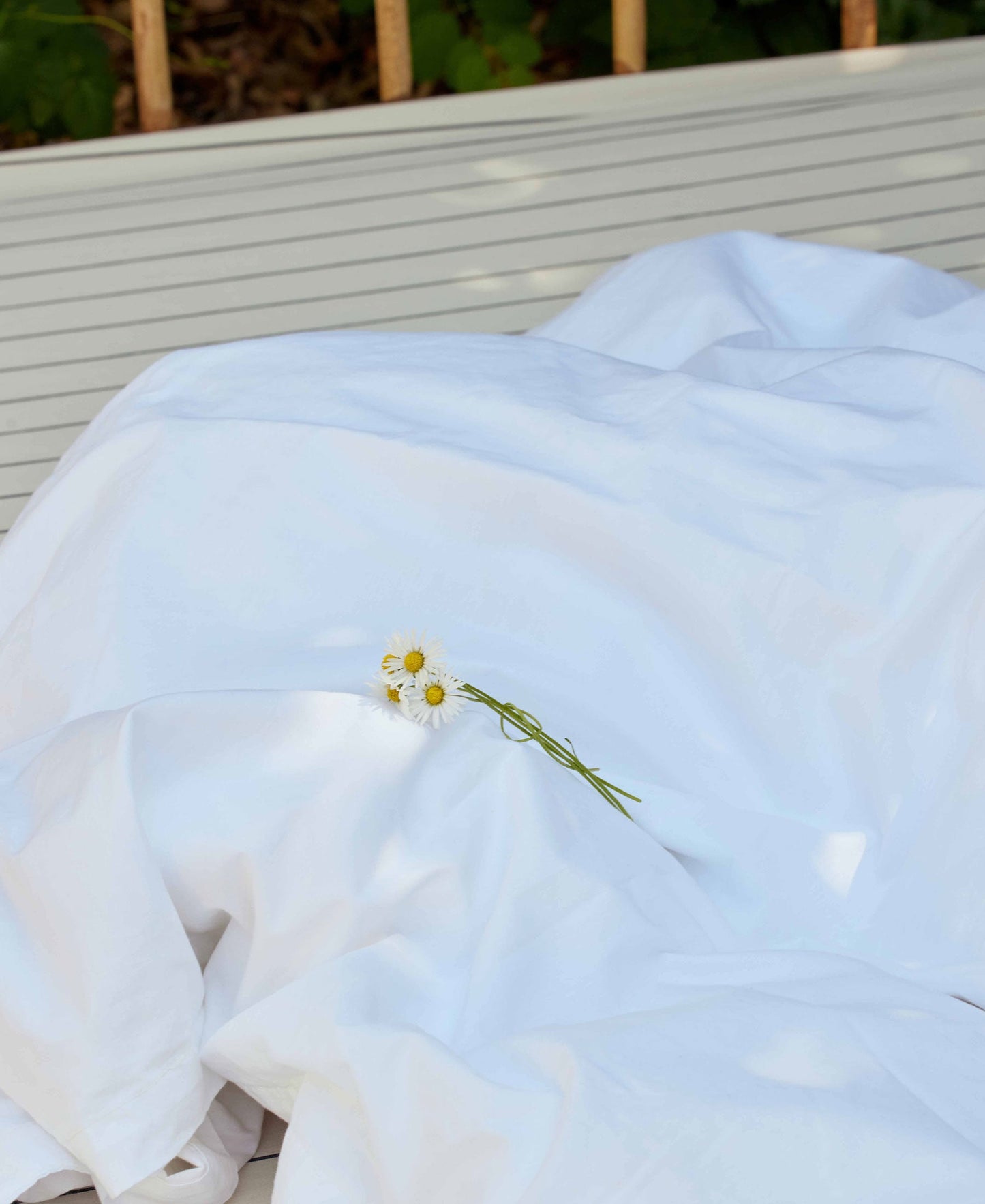 Parure de lit pour bébé Bee, Simply White