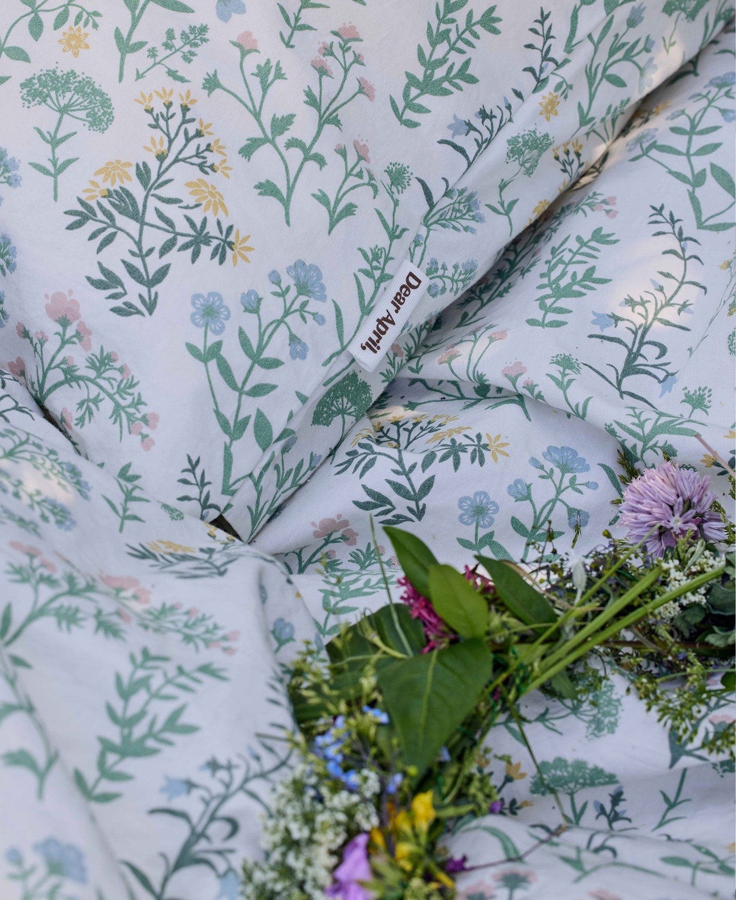Parure de lit pour adulte Agnes, Fleurs d'été