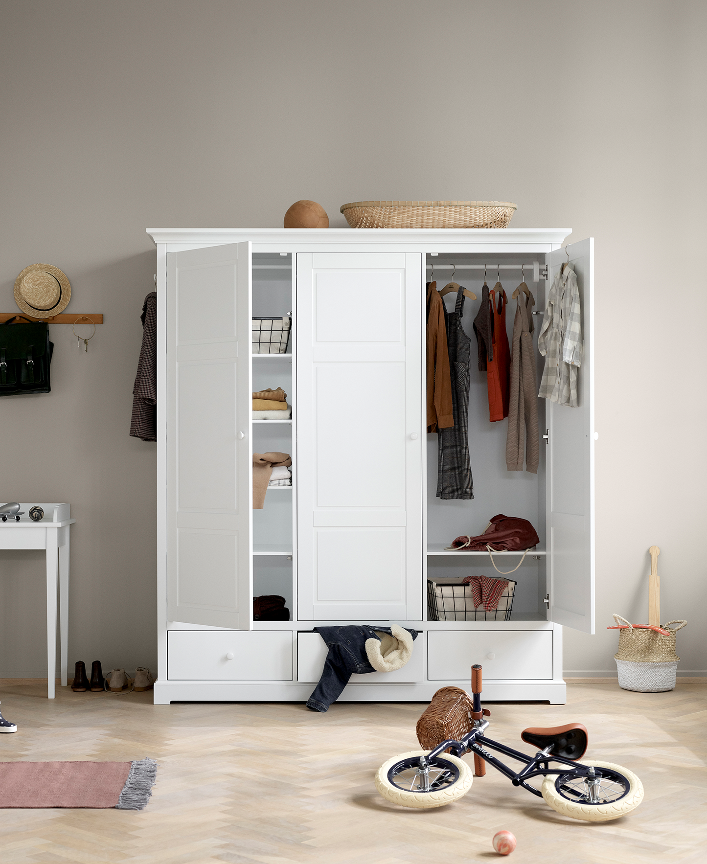 Armoire bord de mer, 3 portes