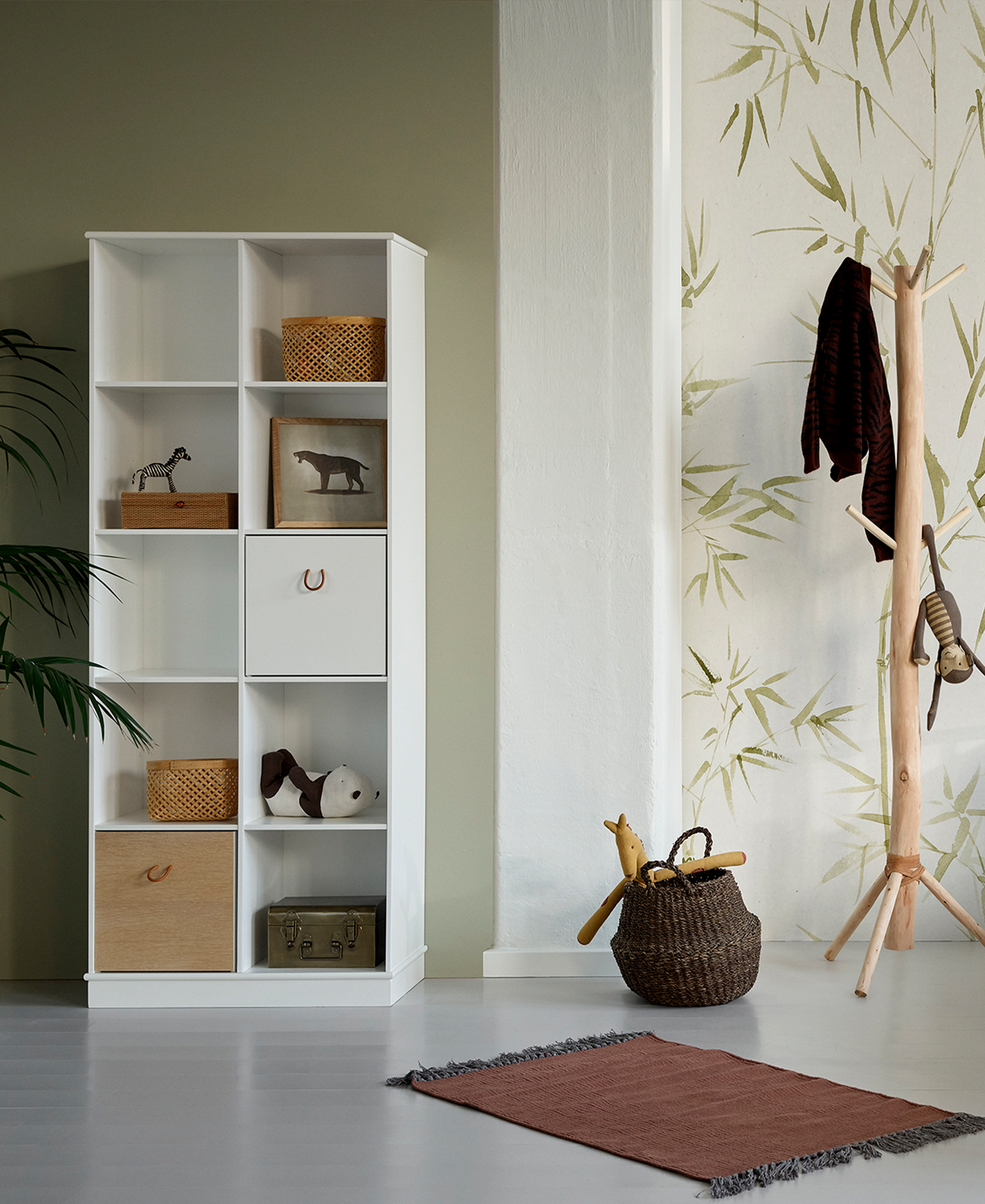 Étagère en bois 2x5