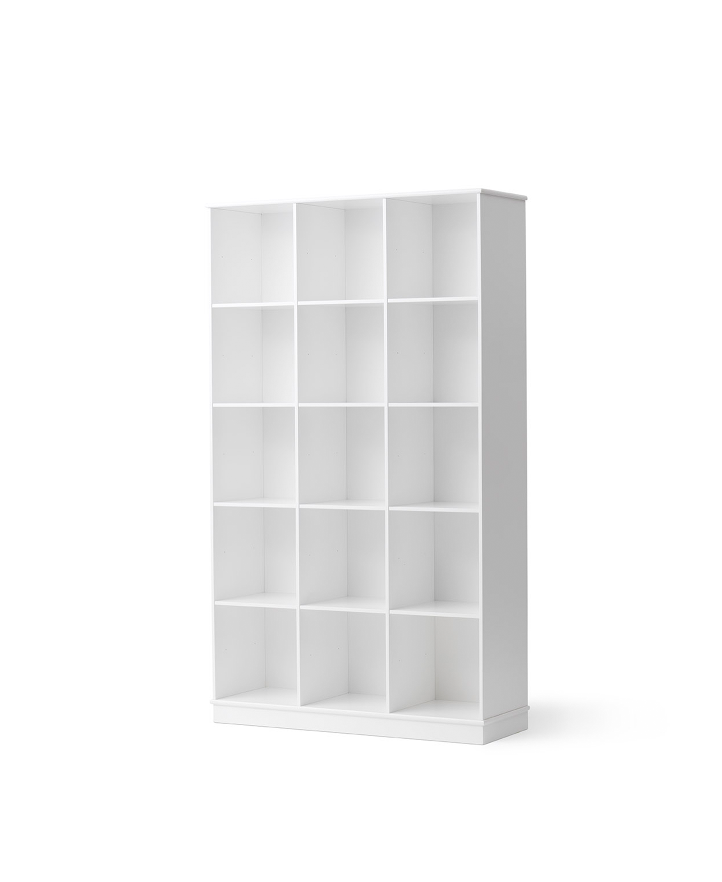 Étagère en bois 3x5 avec base
