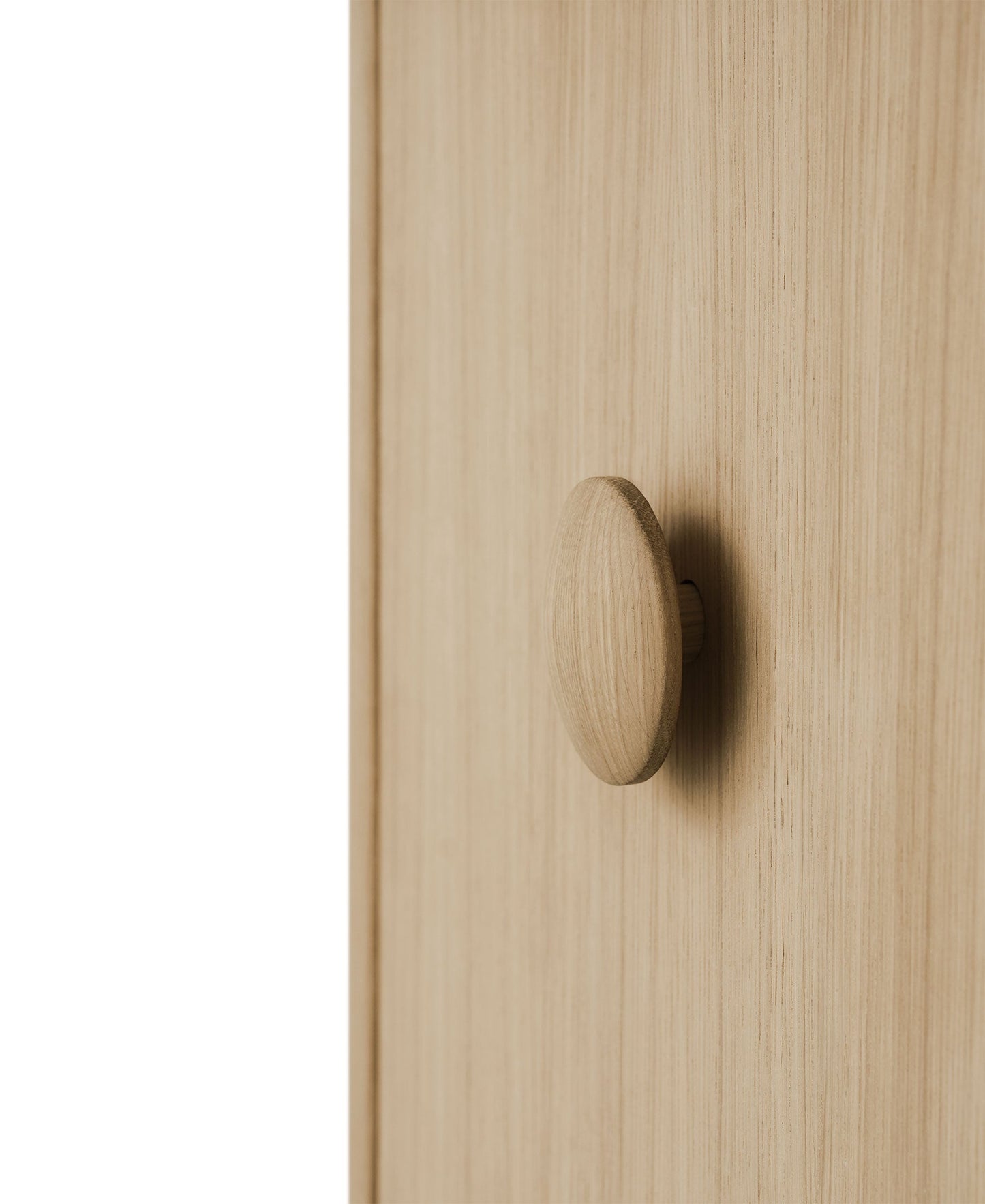 Armoire en bois 2 portes, chêne