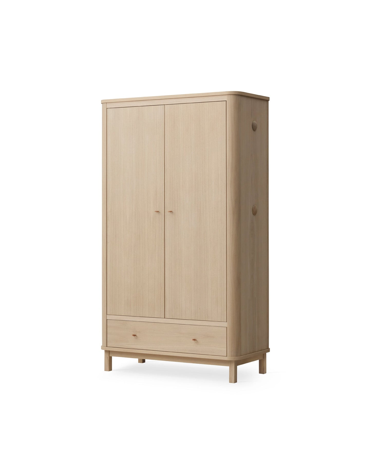 Armoire en bois 2 portes, chêne