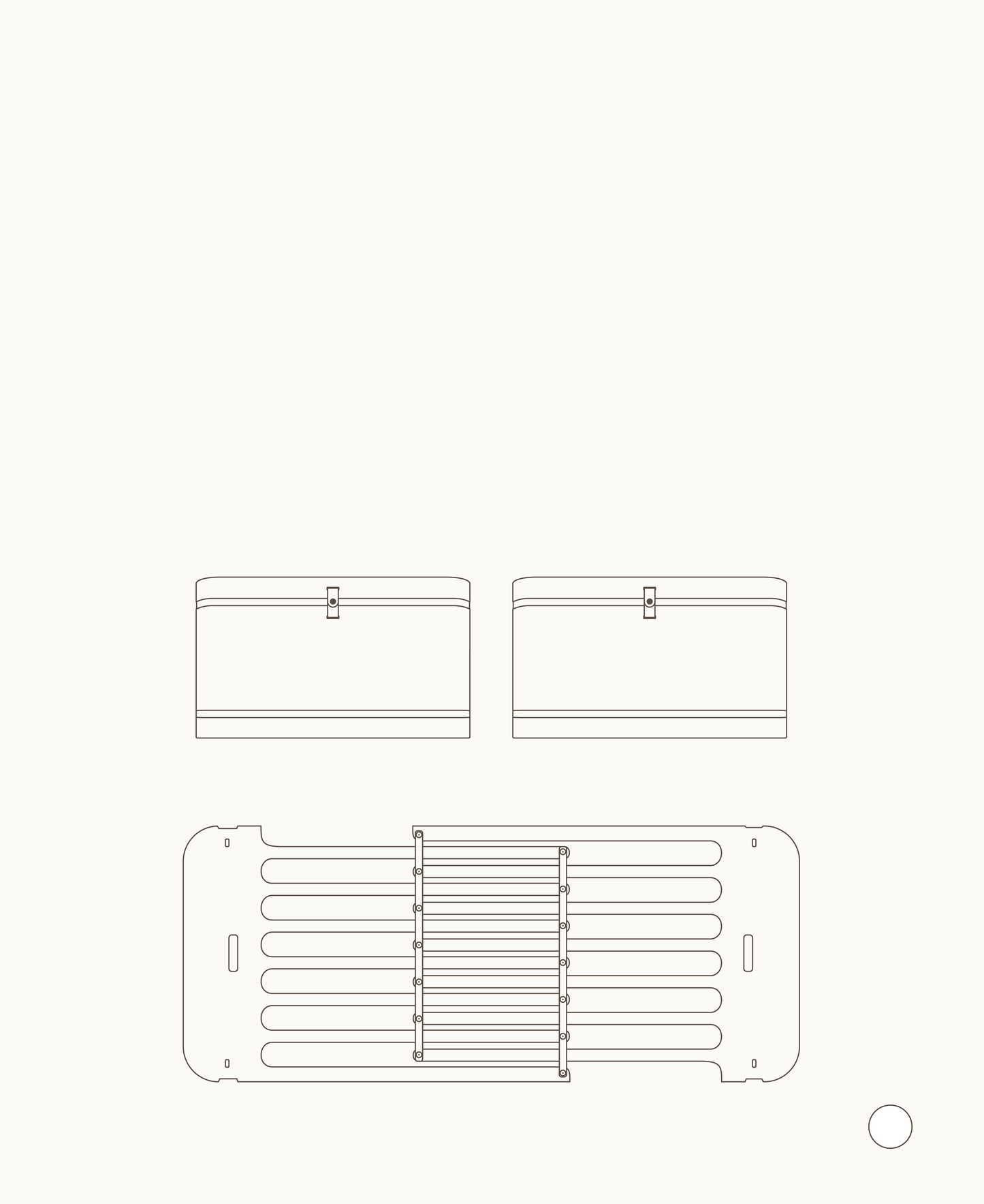 Kit frère/sœur Mini+ (pièces supplémentaires pour lit bébé Mini+, y compris kit junior, blanc)