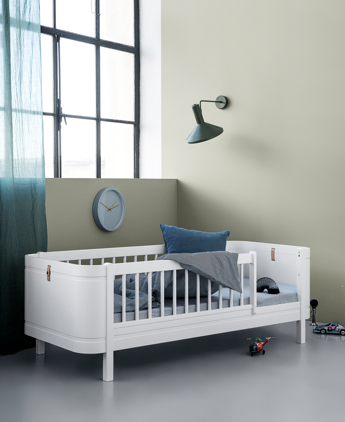 Kit frère/sœur Mini+ (pièces supplémentaires pour lit bébé Mini+, y compris kit junior, blanc)