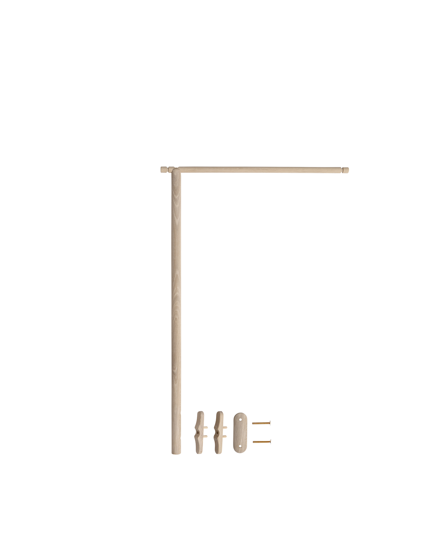Support pour ciel de lit et mobile Wood Mini+, chêne