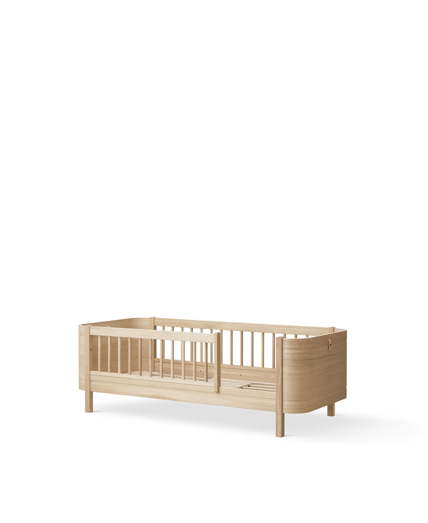 Lit junior Wood Mini+, chêne