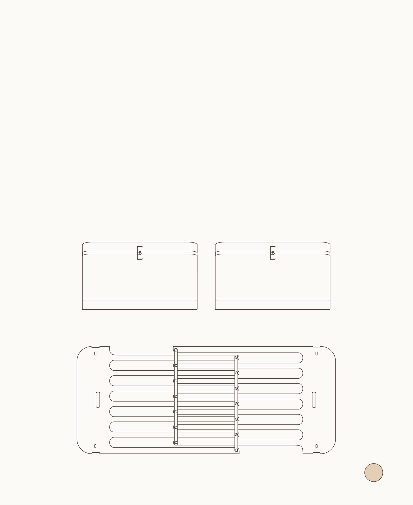 Kit frère/sœur Mini+ (pièces supplémentaires pour lit bébé Mini+, y compris kit junior, chêne)