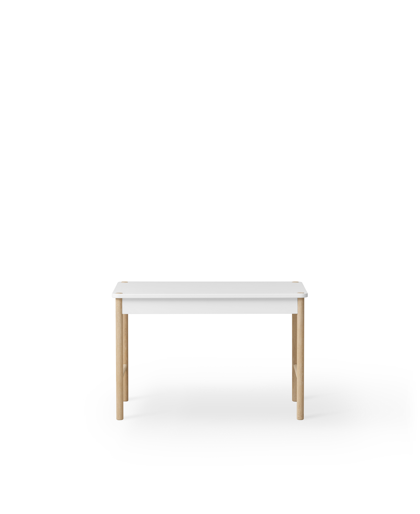 Table de jeu pour tout-petits Camp, blanc/chêne