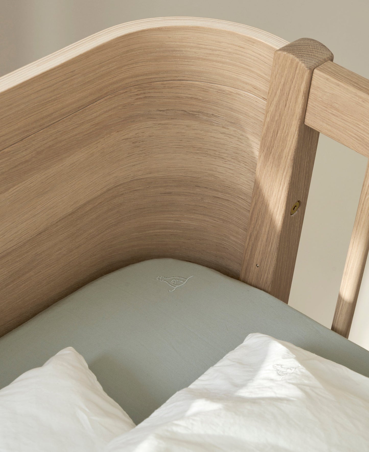 Lit superposé bas Wood Mini+, chêne