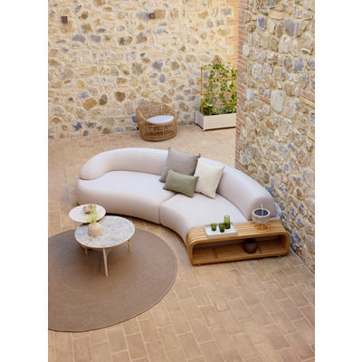Module de salon Mellow Cane-Line gauche