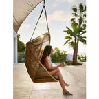 Chaise Hive Cane-Line (coussins et corde de 5 m inclus)