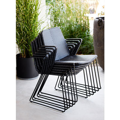 Fauteuil Cane-Line Vision (empilable) (coussins inclus)