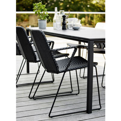 Fauteuil Cane-Line Vision (empilable) (coussins inclus)