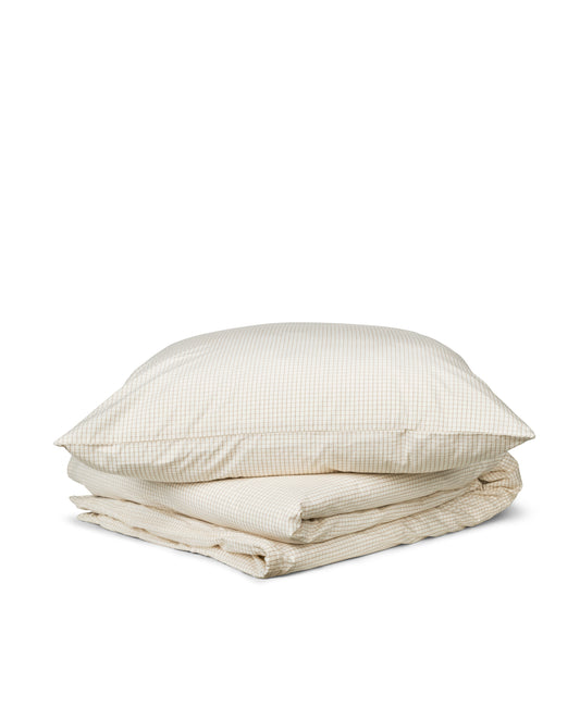 Parure de lit pour adulte Agnes, Mini Check