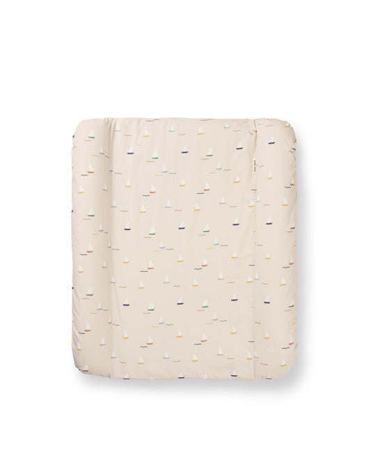 Coussin à langer cygne, bateaux d'étang