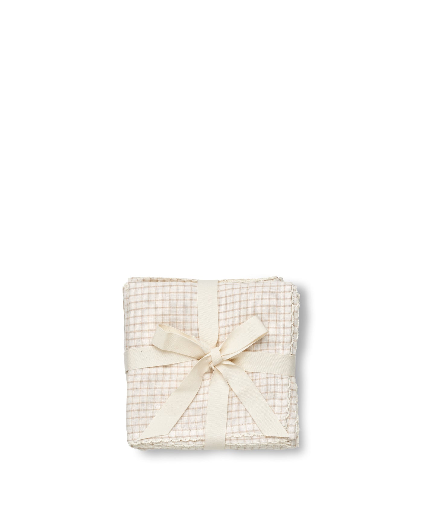 Lingettes en mousseline Mio, Mini Check