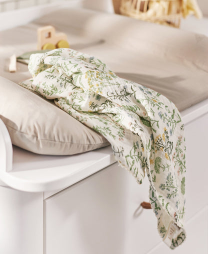 Chiffons en mousseline Mio, fleurs d'été