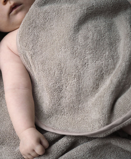 Serviette de bain pour bébé en forme de pétale, motif chat lune