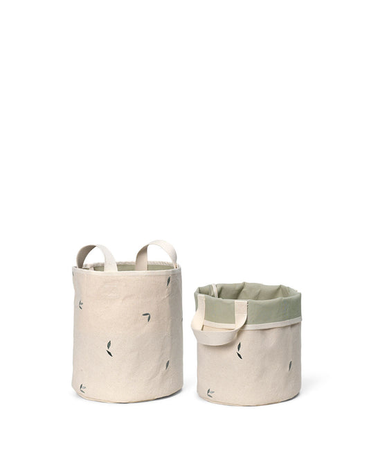 Paniers de rangement Toto, feuilles