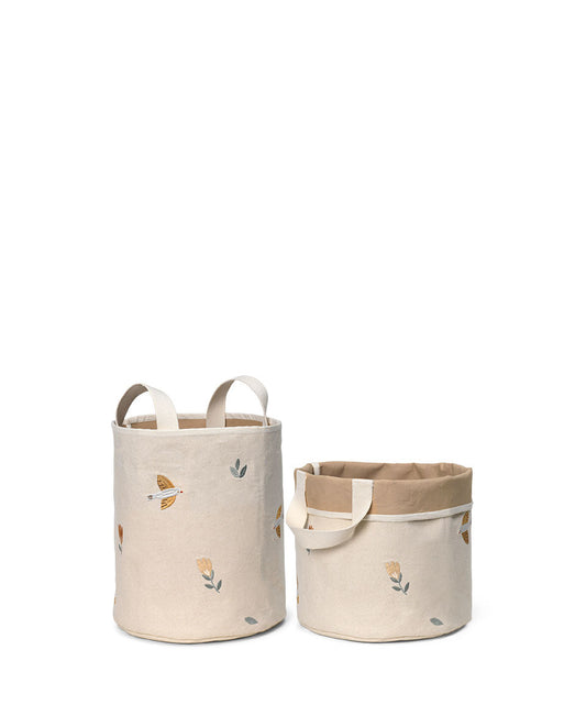 Paniers de rangement Toto, Oiseaux chanteurs