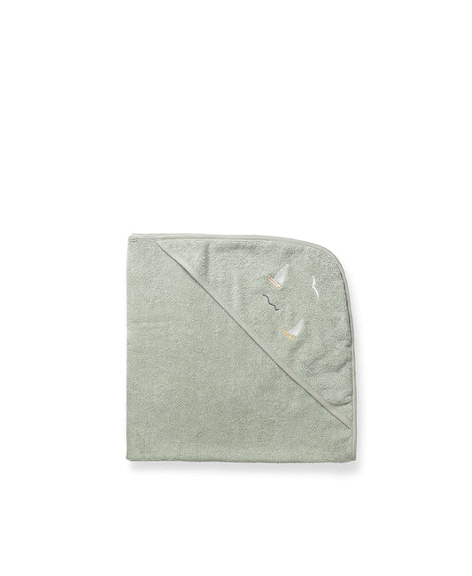 Serviette de bain pour bébé Petal, voiliers