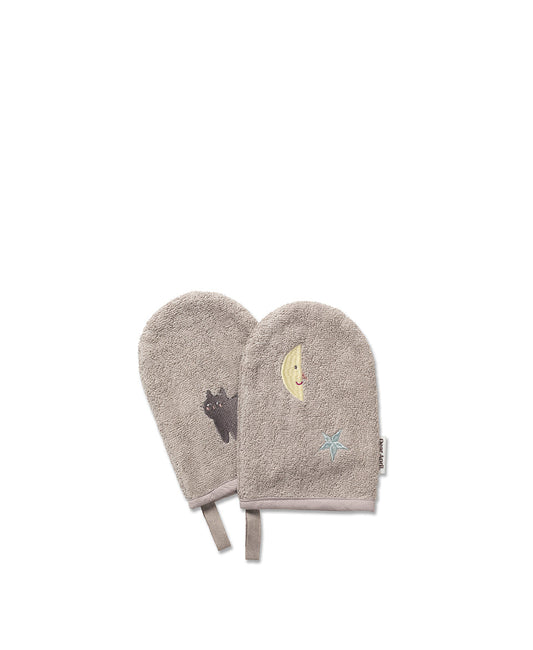 Gants de bain pour pattes, Moon Cat