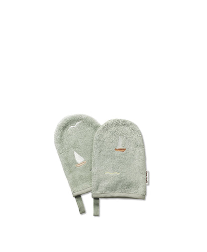 Gants de bain pour pattes, voiliers