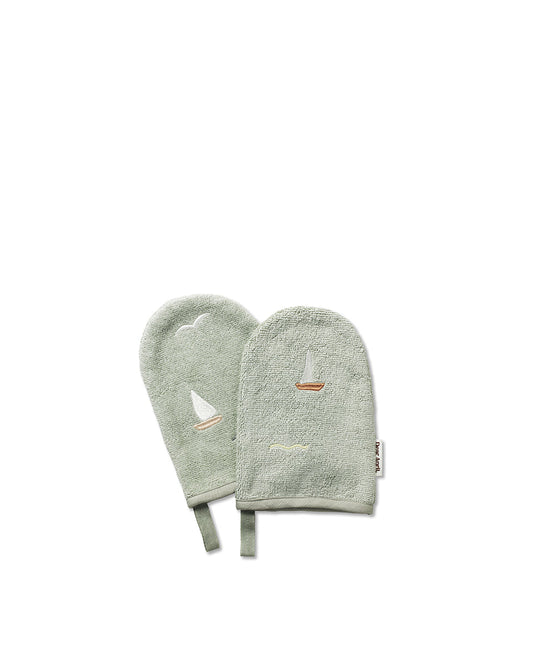 Gants de bain pour pattes, voiliers