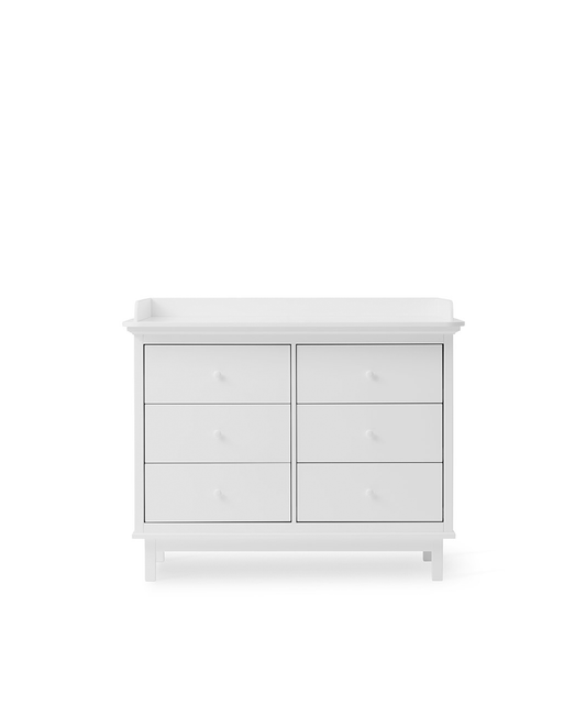 Commode de chambre d'enfant Seaside avec 6 tiroirs