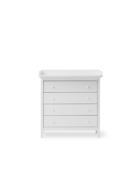 Commode de chambre d'enfant Seaside avec 4 tiroirs