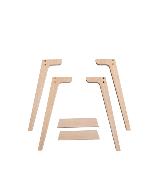 Pieds supplémentaires pour bureau en bois 72,6 cm