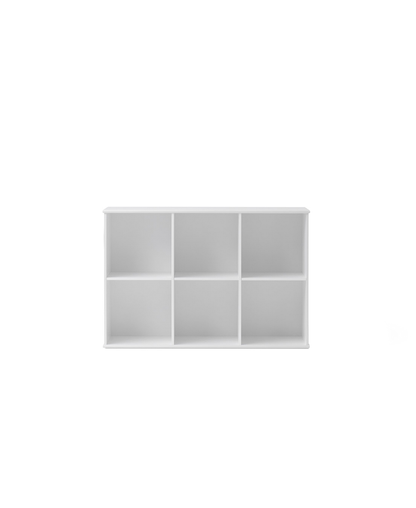 Étagère en bois 3x2 avec support