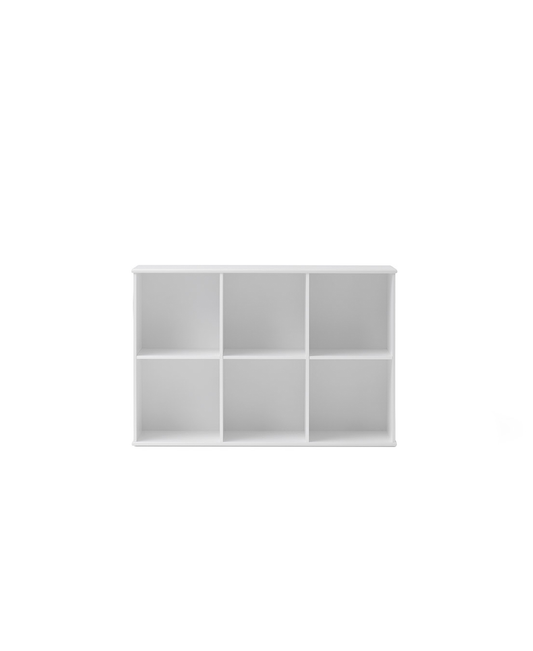 Étagère en bois 3x2 avec support