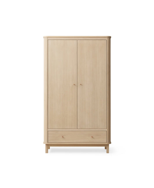 Armoire en bois 2 portes, chêne