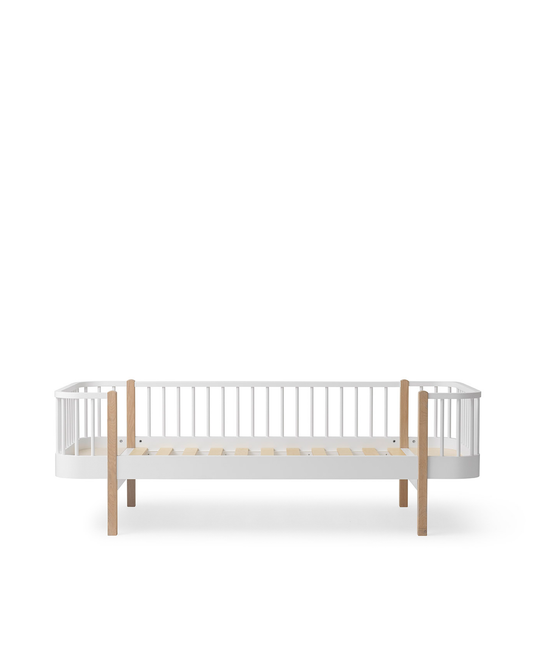 Lit de repos Wood Original, blanc/chêne