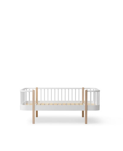 Lit de repos junior Wood Original, blanc/chêne