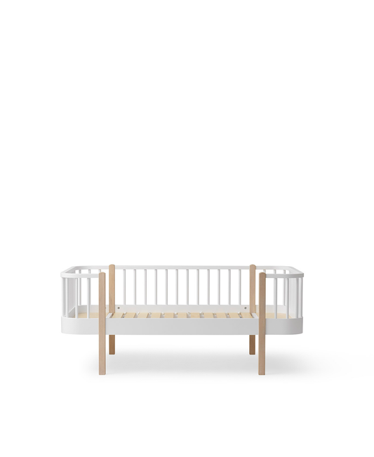 Lit de repos junior Wood Original, blanc/chêne