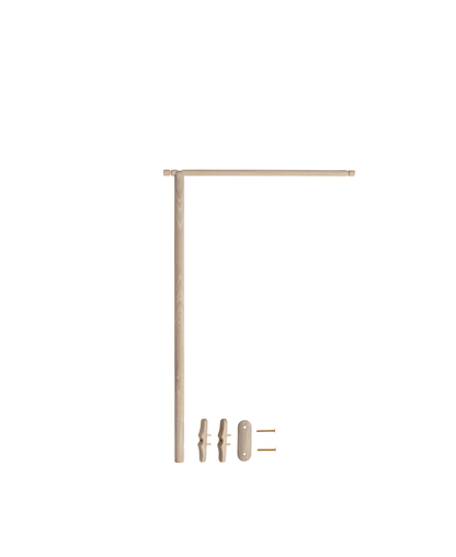 Support pour ciel de lit et mobile Wood Mini+, chêne