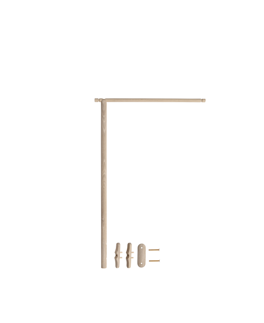 Support pour ciel de lit et mobile Wood Mini+, chêne