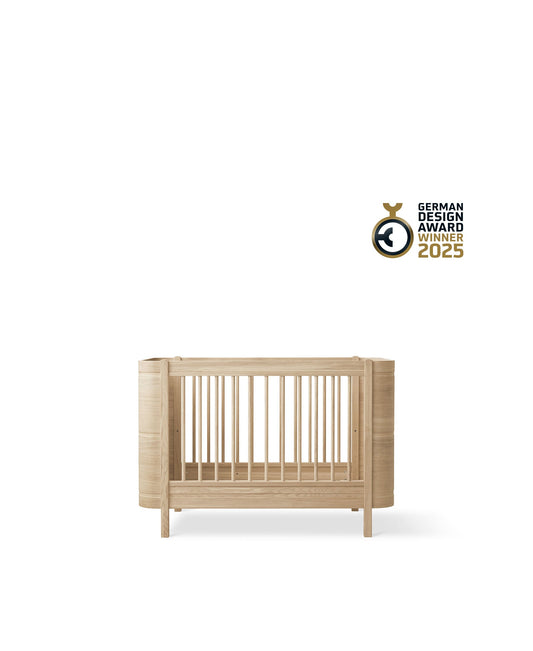 Lit bébé Wood Mini+, chêne